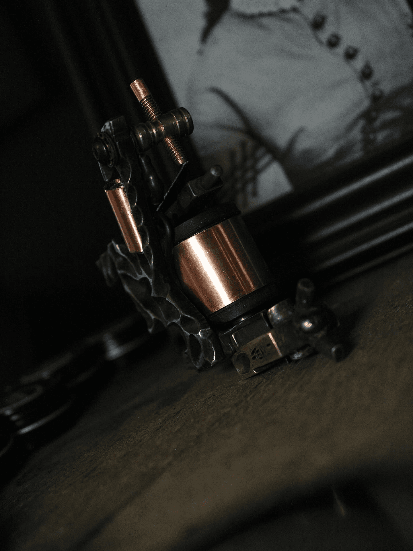 Travis Koller — tattoo artist and custom machine builder, TMO 2024 competitor